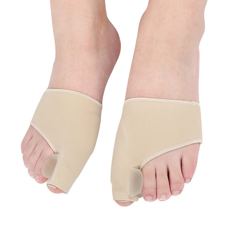 1Pair S/L Toe Corrector Orthotics Feet Foot Care Bone Thumb Adjuster Correction Soft Pedicure Socks Bunion Straightener