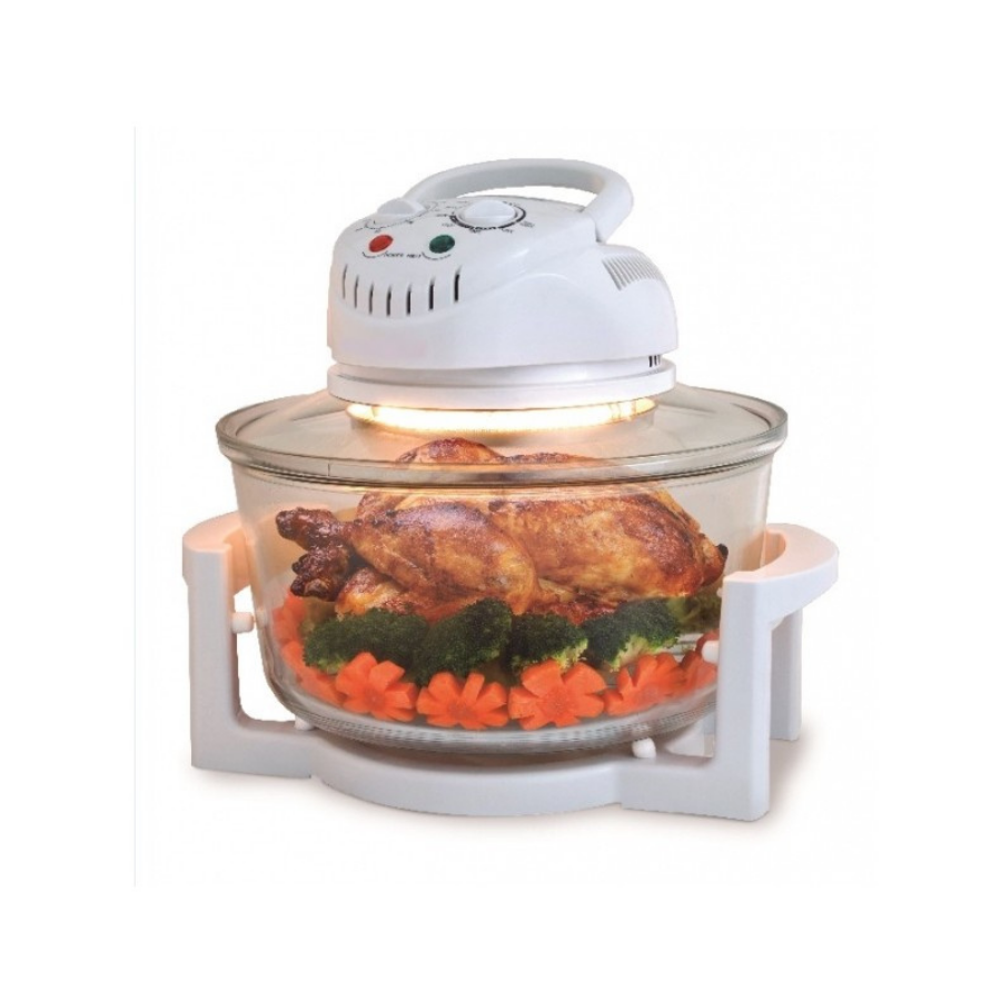 Horno de Convección Halógeno 1400 W con aro extensor TRÉBOL ADVANCE