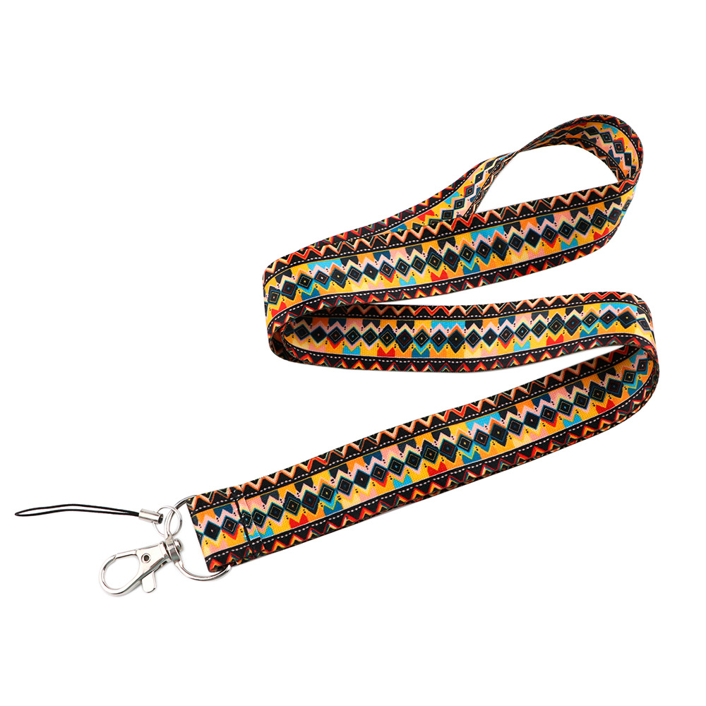 Bohemian Mobiele Telefoon Straps Sleutelhanger Lanyard Voor Sleutels Usb Id-kaart Badge Houder Keycord Ketting Lint Accessoires: 5