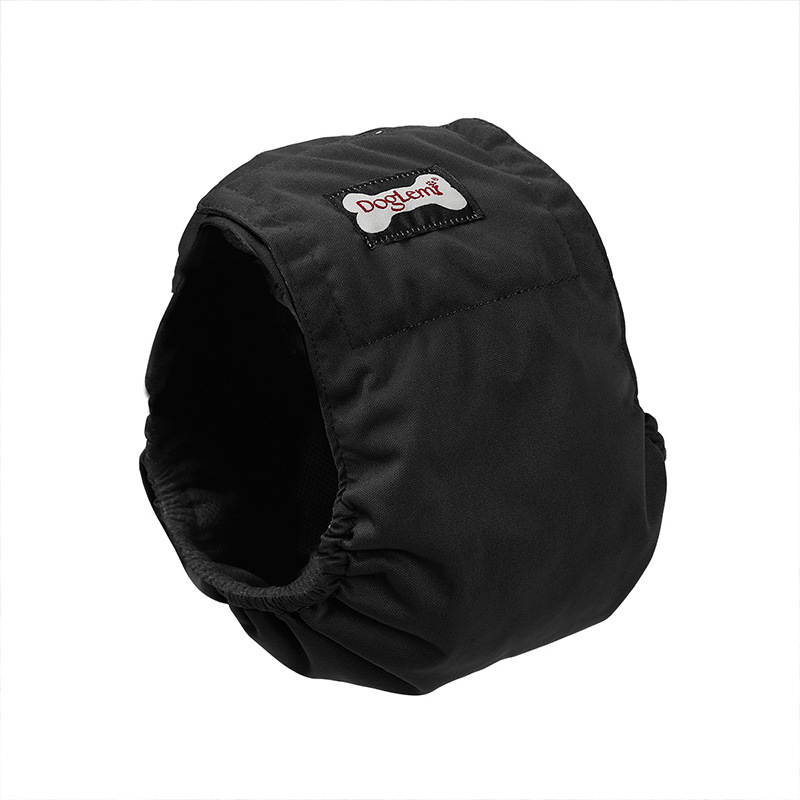 Hund Windel Shorts für Große Hund männlichen Sanitär Haustier Großen Hund Physiologischen Hosen Höschen männlichen Hund Katze Windeln Unterwäsche Briefs: Black / M