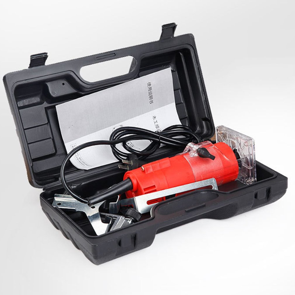 850W 33000rpm Woodworking Electric Trimmer Router Edge Wood Clean Cuts Power trim router Lathe Live Center Taper Tool: Default Title