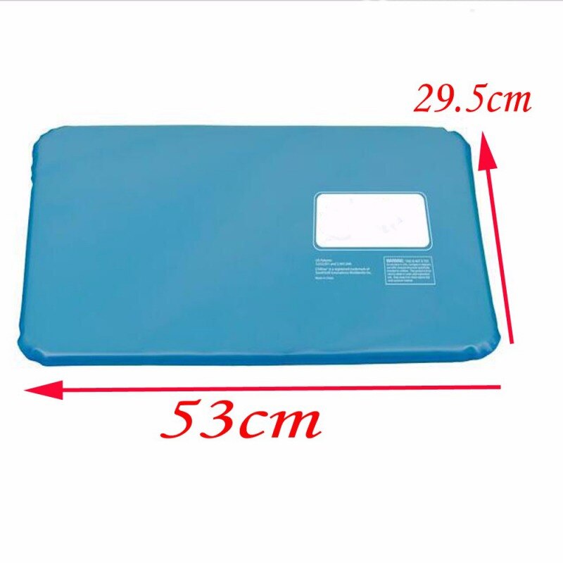 1Pcs Summer Ice Pad Massager Therapy Sleeping Aid Insert Chillow Pad Mat Muscle Relief Cooling Gel Pillow