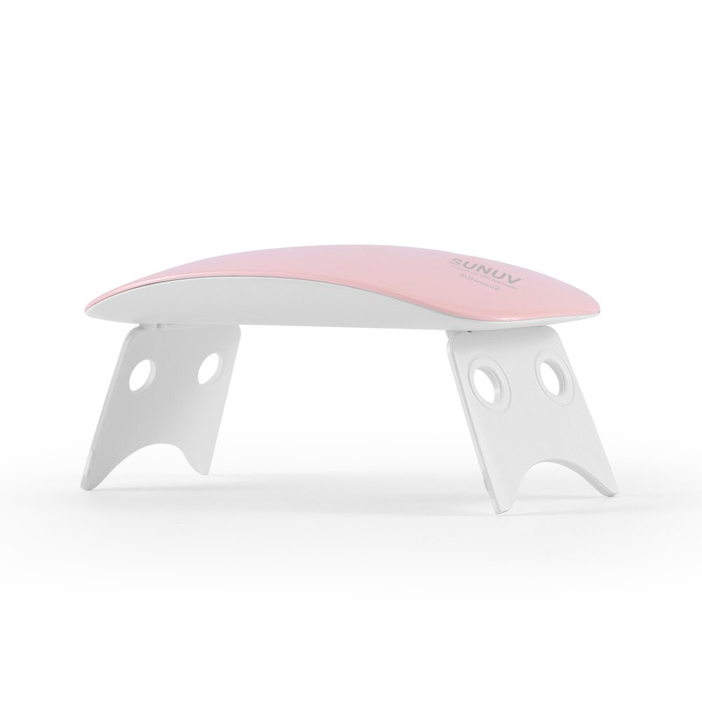 SUNUV SUNmini – lampe à ongles LED UV, Mini sèche-ongles portable pour voyage, câble de Charge USB, minuterie 45s/60s: SUNmini pink