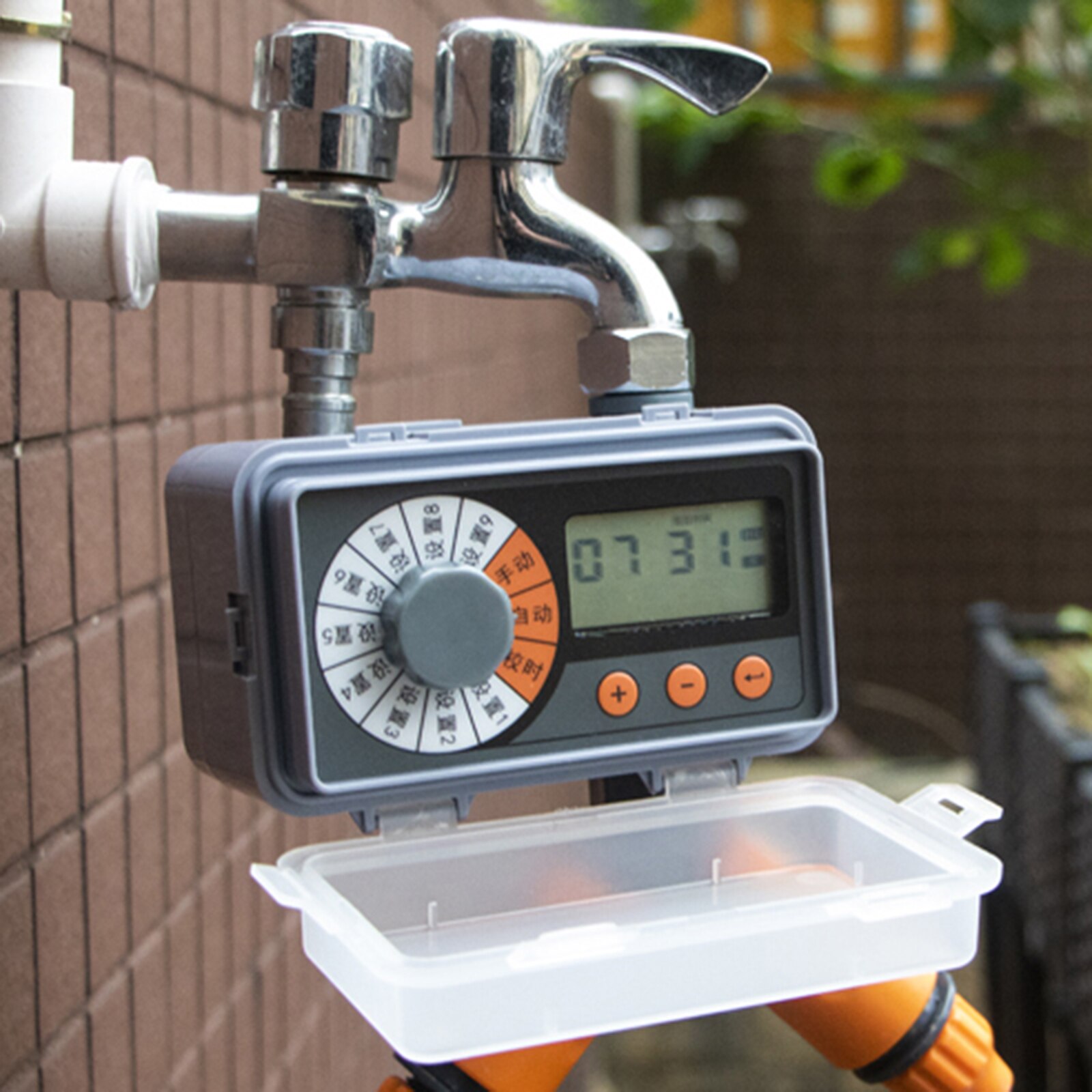 On/Off Water Faucet Hose Timer Irrigation System Controller Digital Water Timer Programmable Outdoor Single Outlet Auto Tools