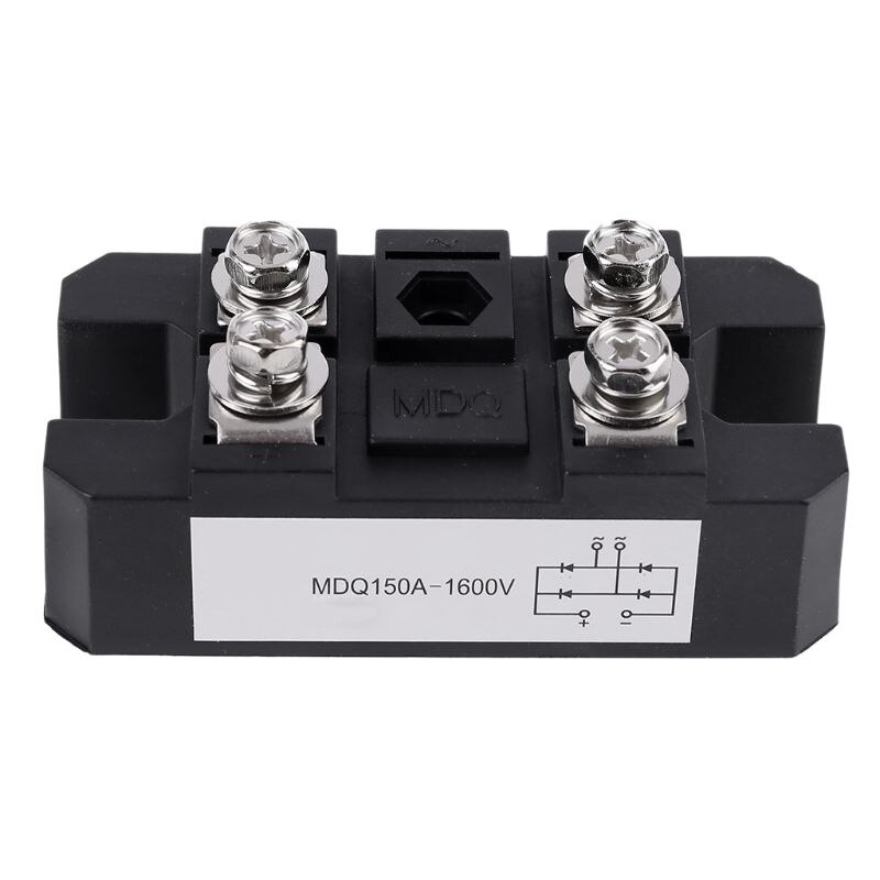 MDQ 150A 1600V Black Single-Phase Diode Bridge Rectifier 150A Amp High Power 37MD