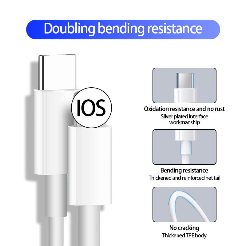 Original 20w pd usb tipo c para iluminação rápida carregador cabo para apple iphone 12 11 pro max mini x xr 8 7 mais ipad sincronização de dados linha