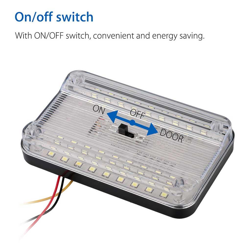 12v 36 led bil taklampe universal bagasjerom lampe høy lysstyrke bil kjøretøy interiør lys