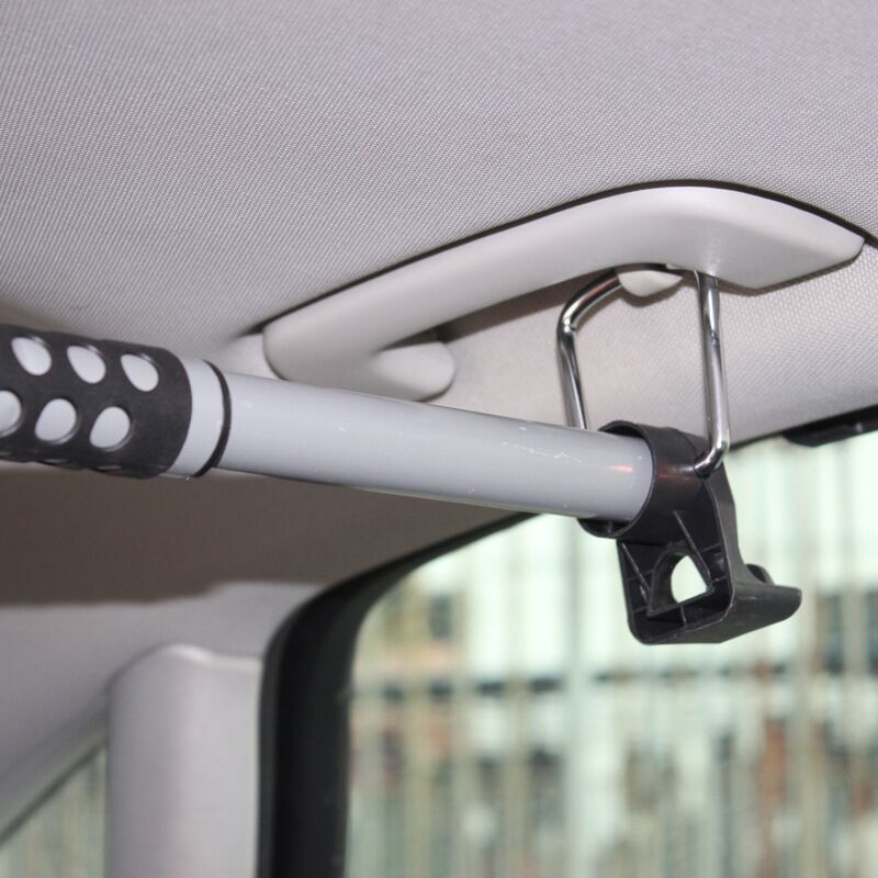 Vehicle telescopic airing pole Automobile clothes rack Clothes hanger for vehicle Vehicle clothes rack Coat hanger