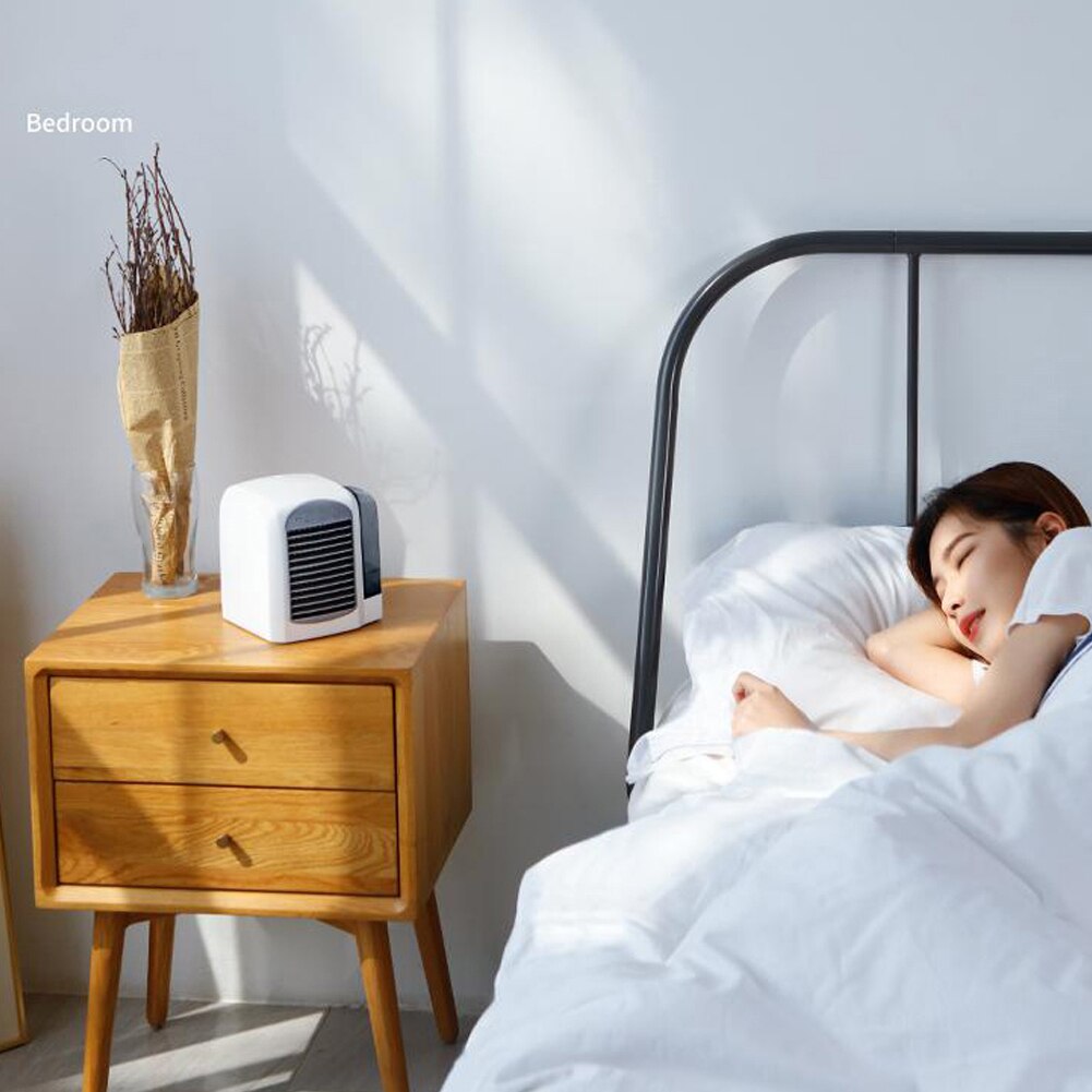 Draagbare Mini Airco Usb Mute Office Home Koelventilator Koeler Luchtbevochtiger
