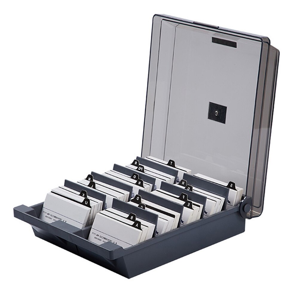 500 Pcs Cards Holds Business Card Organizer Large Name Card Holder with Index Tabs for Business Cards Men Business