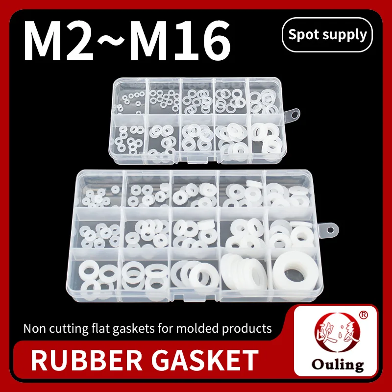 Nitrile rubber NBR gasket sealing ring silicone rubber faucet O-ring flat gasket repair kit o ring-.-