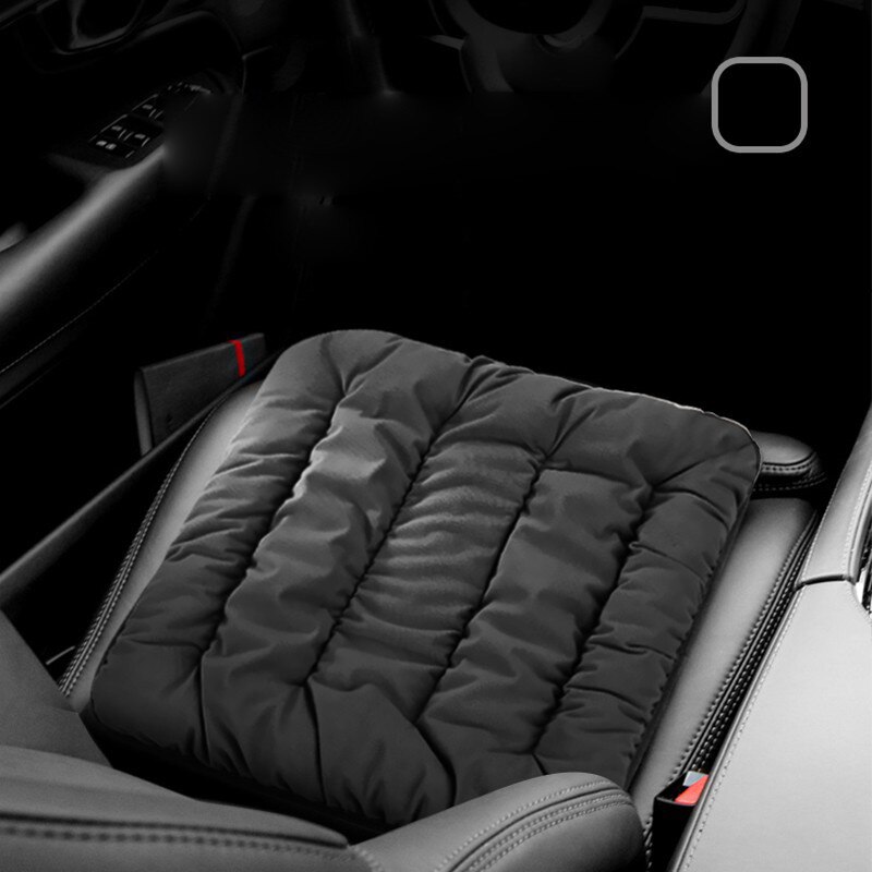 Cojín de calefacción eléctrica USB para coche y mascota, almohadilla calentadora de invierno, manta eléctrica para gato y perro, temperatura ajustable tipo C: Negro