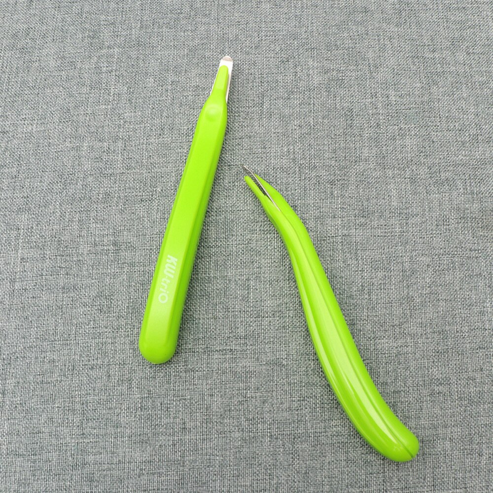 3pcs Needle Remover Light Green Plastic Labor Saving Handheld Nail Puller Needle Remover Staple Remover for Office Home