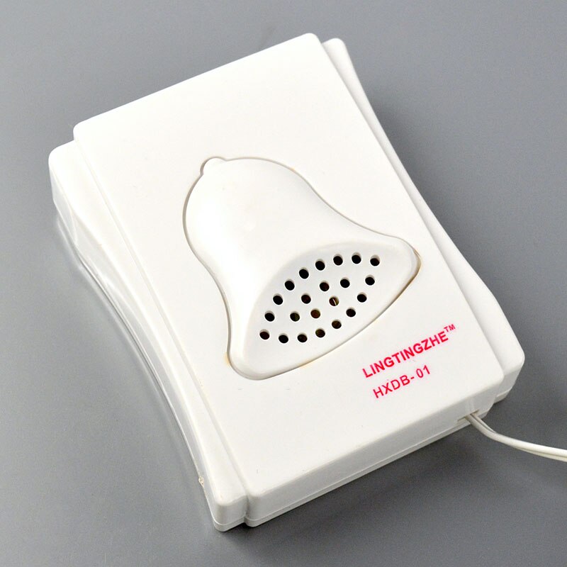 Timbre con cable de 88cm para escuela, campana blanca de para laboratorio, 85db