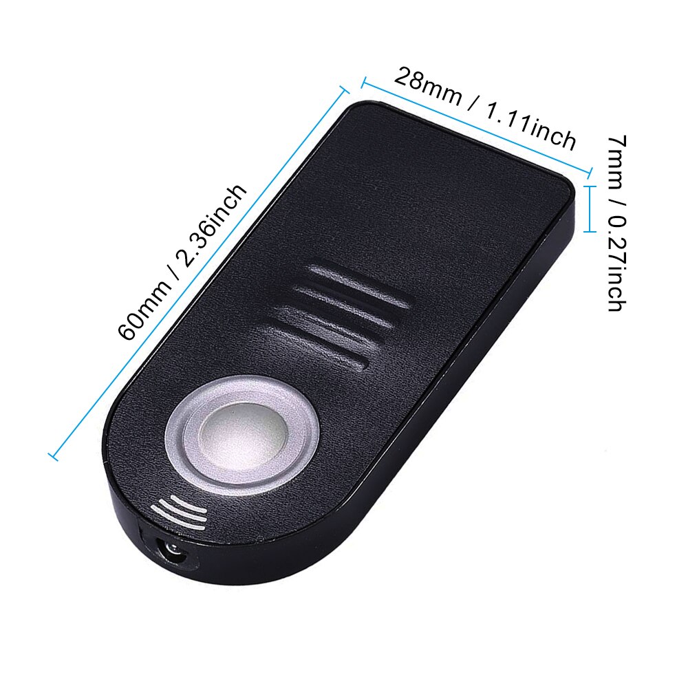 Universal IR Control remoto inalámbrico para Nikon D3000 D3200 D5000 D5300 D5200 D5100 D7000 D7100 D90 D80 D60 D600 D300s D200