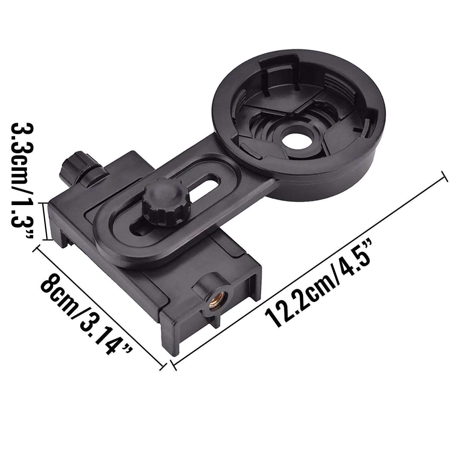 Universal Cell Phone Adapter Clip Mount Astronomical Telescope Spotting Auxiliary Camera Clip Accessories Mobile Phone Clip