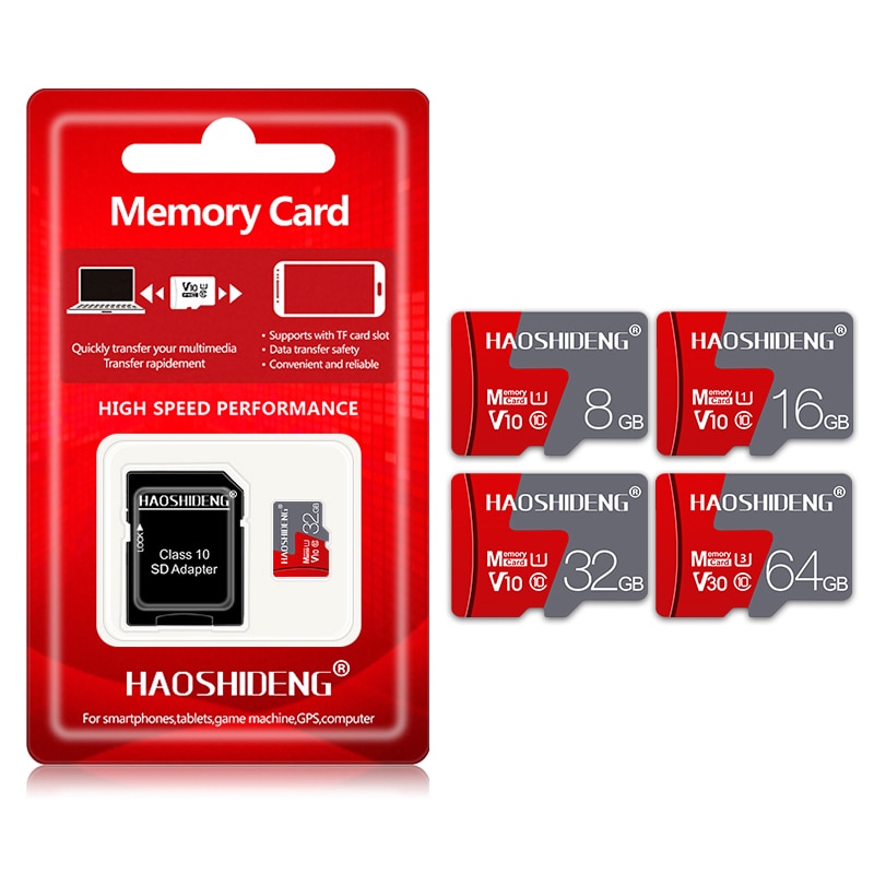 Micro SD Card 4gb/8gb/16gb/32gb/64gb/128gb Memory Card Class 10 flash TF cards Mini card Memory Stick