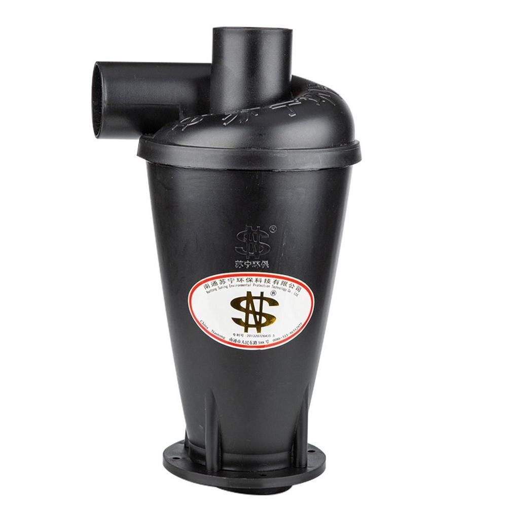 6Th Generatie Turbocharged Cycloon Industriële Stofafzuiging Filter Turbocharged Stofafscheider Cycloon: Black