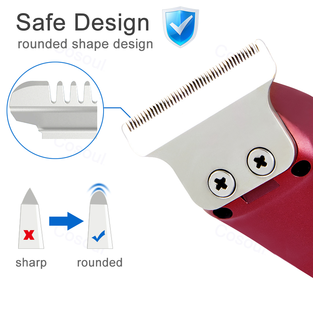 Hårtrimmer mini bærbar elektrisk hårklipper lille hårklipper skaldet hårtrimmer barber klipning barbermaskine
