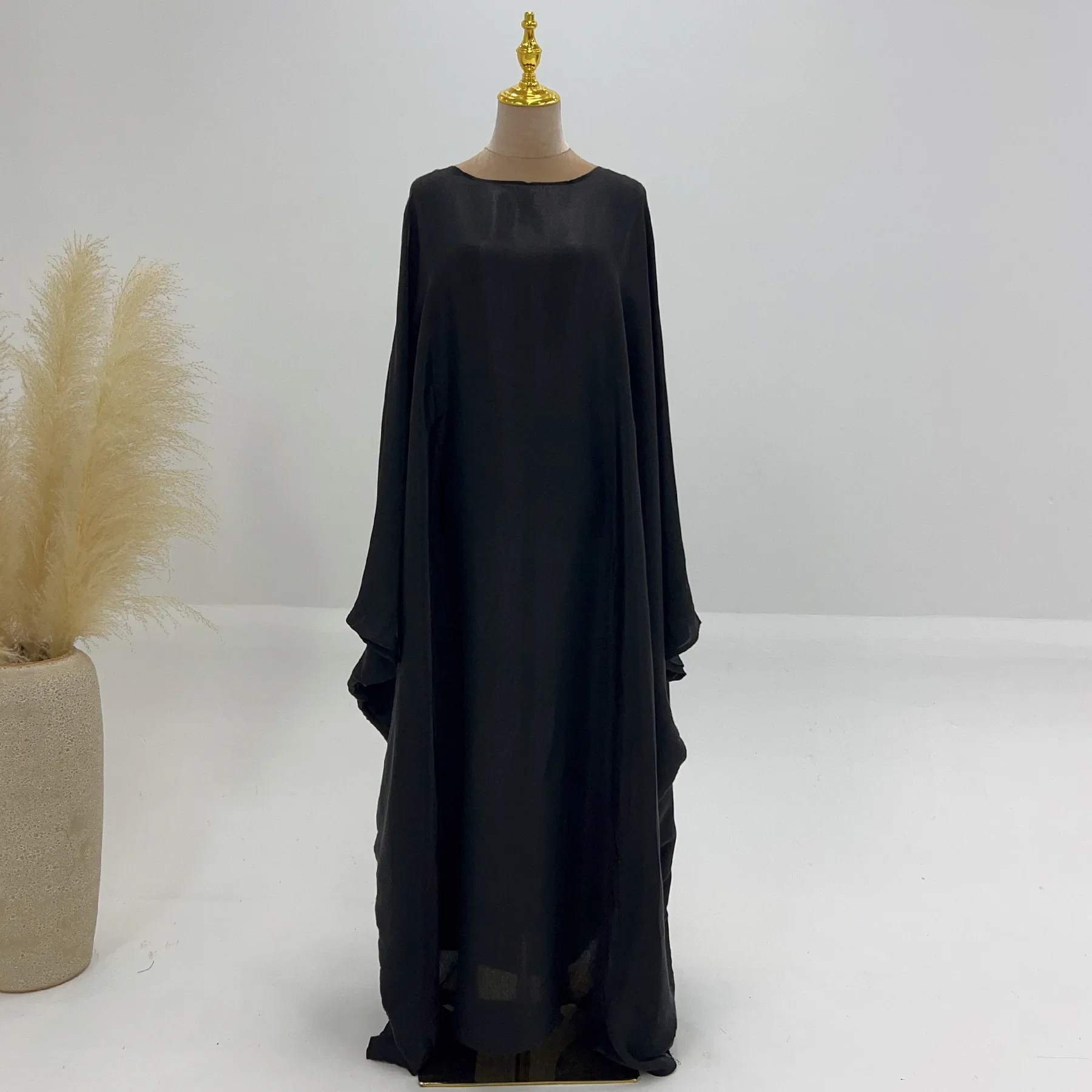 Abaya de mariposa con cinturón interior, vestido largo de musulmán, Abayas para mujer, ropa islámica de Turquía de Dubái, caftán Eid de Ramadán