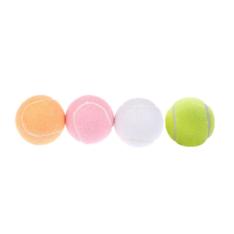 1/3/6 Stück Tennisball, verschleißfest, hochelastisch, Trainingsball, Tennis für das Ausbildung, elastische Faser, Gummi, draussen-Tennis
