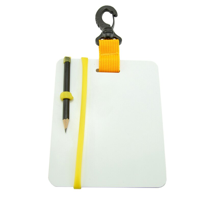 Dykning undersøisk skrevet skifer dykning wordpad speed board med klip drejelig blyant  b2 cshop