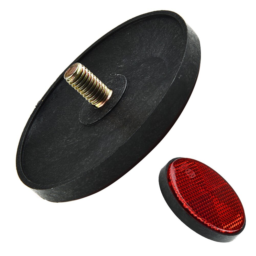 1 pièces Vélo Réflecteur Rond 56mm Vélo Réfléchissant S&#39;attaquer Nuit Sécurité Cyclisme Accessoires Pour Motos, Électro-mobile