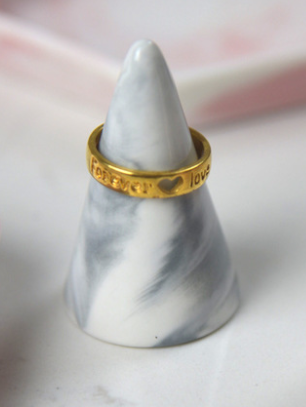 nordycki marmurowe tace robić przechowywania biżuteria ceramiczna taca łazienka kredens płyta kolczyki pierścień patera perfumy zdjęcie rekwizyty robić wystroju: szary