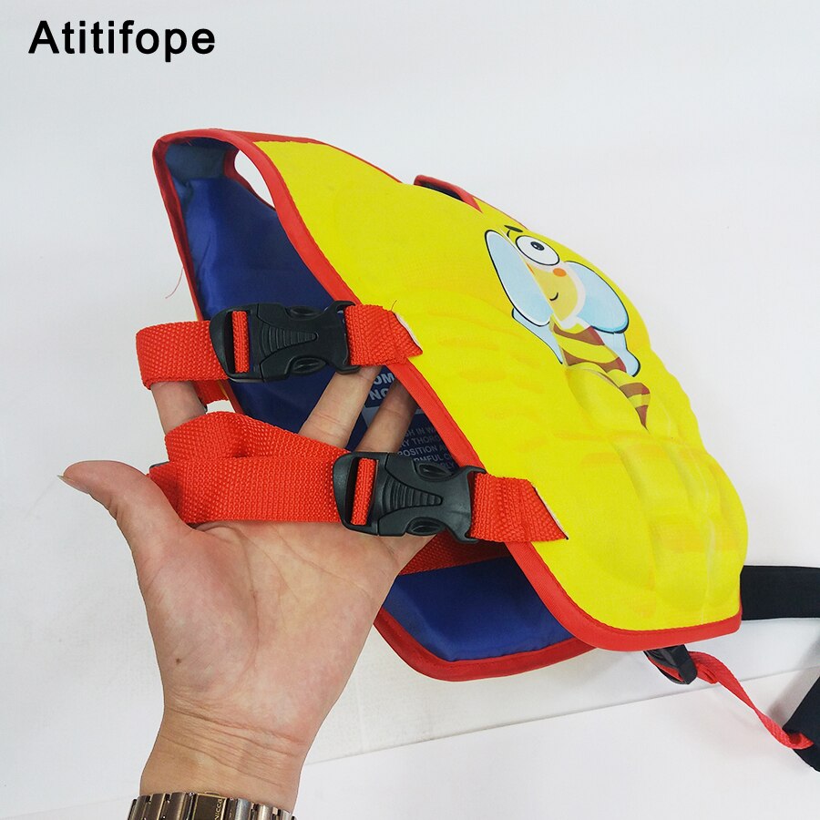 Chaleco de natación seguro para niños, gran flotabilidad, colores brillantes, Círculo de brazo de natación, accesorios de piscina