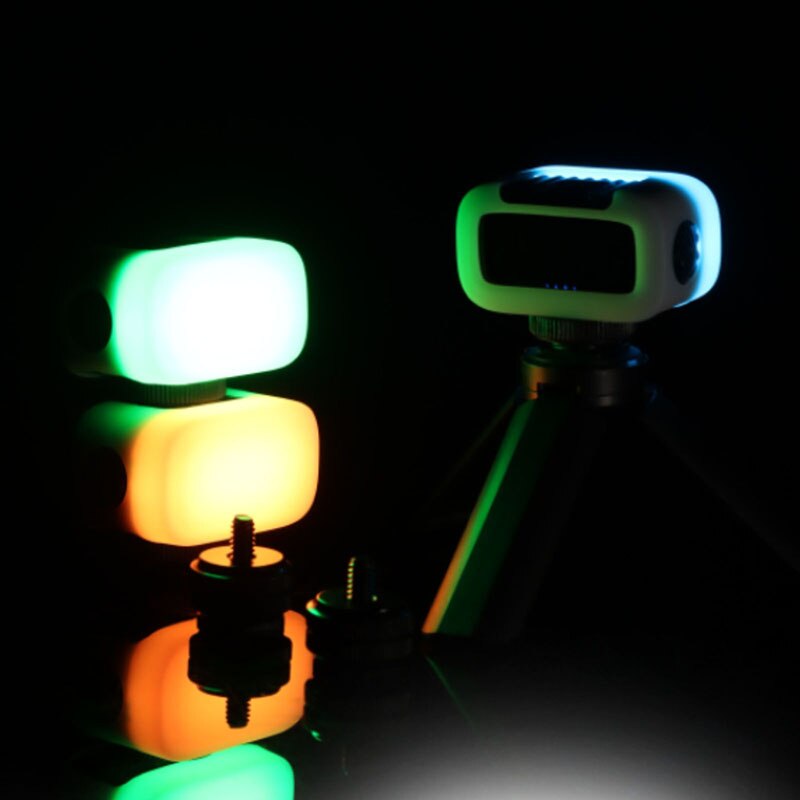 Ulanzi VL15RGB Mini Vul Licht Mobiele Telefoon Camera Fotografie Sfeer Licht Vlog Volledige Kleur Veranderende Fotografische Verlichting