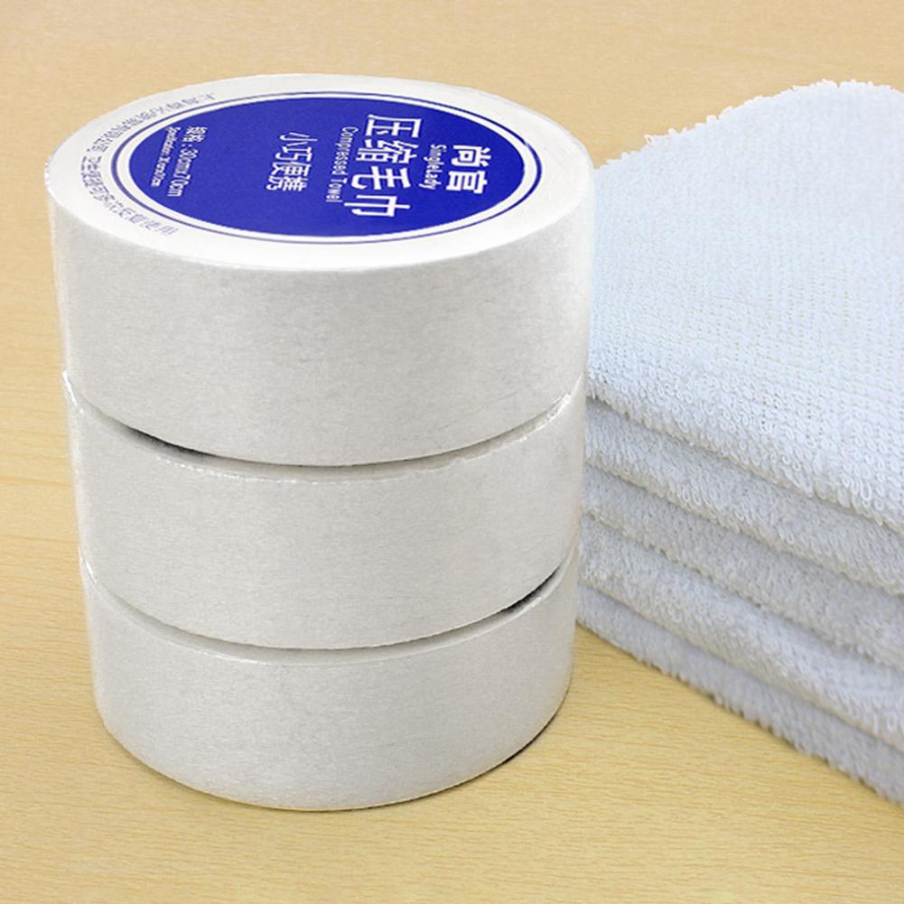 Compressed Towel Useful Multi-purpose Portable Portable Compressed Coin Tissue for Camping Cotton Towel Disposable Towels
