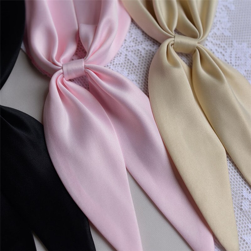 Pure color goldfish knot bow tie sailor suit collar flower JK Japanese uniform Kanto brocade college style