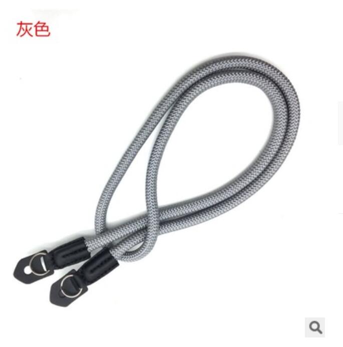 Sangle de cou en Nylon pour caméra reflex numérique, sangle de poignet à dégagement rapide pour GoPro, nikon, canon, accessoires: Grey