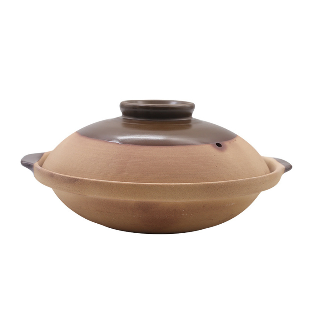 Casseroles en céramique pour la cuisine, marmite à soupe, marmite de cuisson, marmite à Leurs oût en argile, casseroles à Leurs oût, ustensiles d'oreille natale, ustensiles de cuisine, F2