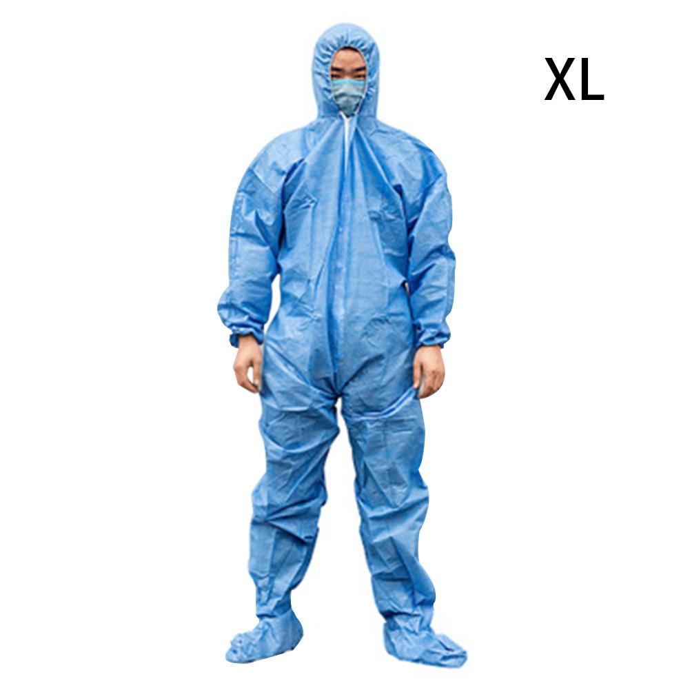 Wegwerp Overalls Beschermende Kleding Voor Schilderen Polijsten Isolatie Preventie Fokken Enzym Bad Jumpsuit Hooded Laarzen