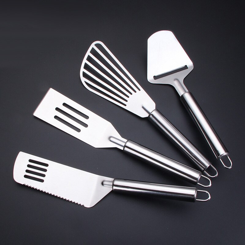 Outils de cuisine outils à Pizza couteau pelle à gâteau fromage rabot gingembre rabot ensemble de cuisson: 4pcs-1