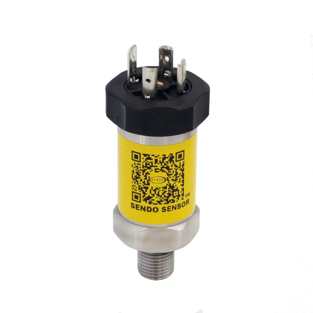 pressure transmitter 0 5V, 0 to 500psi gauge pressure, 12 24 v dc power, g 1 4 inch process connection, stainless steel isolated