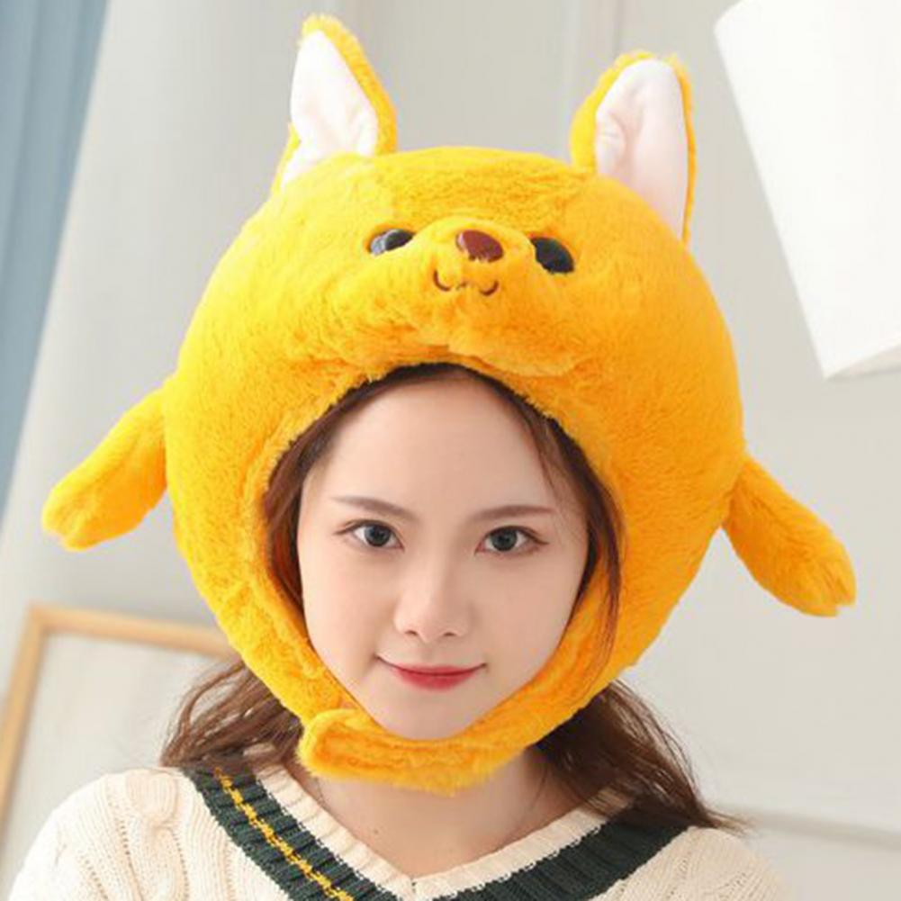 Hoeden Leuke Creatieve Kangoeroe Vorm Grappige Cartoon Animal Hoeden Cosplay Hat Photo Prop Meisje Party Interactief Spel Speelgoed