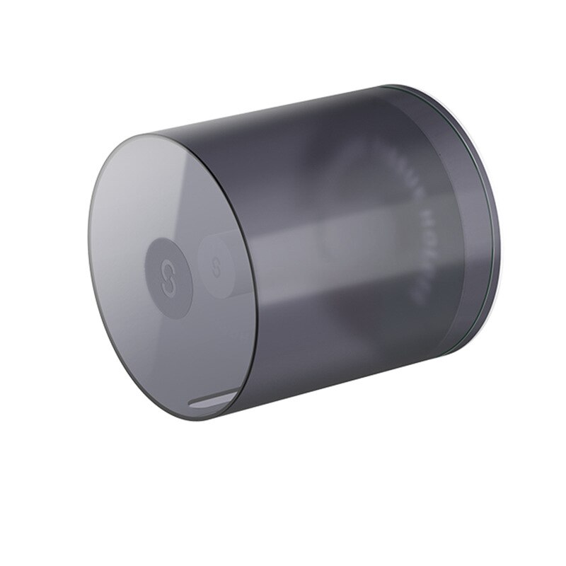 Punch-free Paper Reel Wall Mounted Frosted Translucent Waterproof Wall Mounted Bathroom Roll Paper Cylinder Paper Towel Box: 03