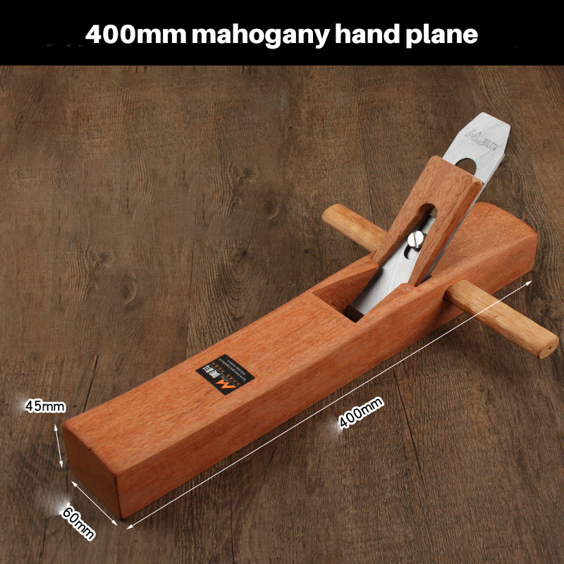 Håndhøvler til træbearbejdning fladplan nederste kant træbeskæringsværktøj til snedker træværk håndhøvl: 400mm