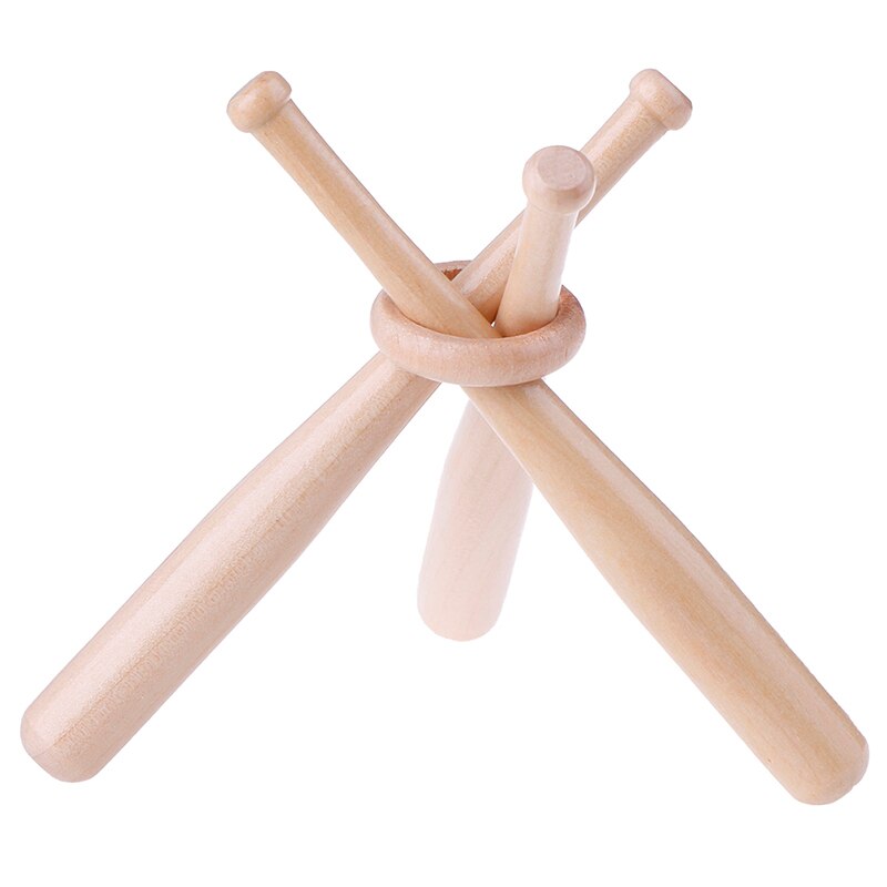 Baseball Golf Tennis Ball Display Stand Souvenir Ball Wood Holder Support