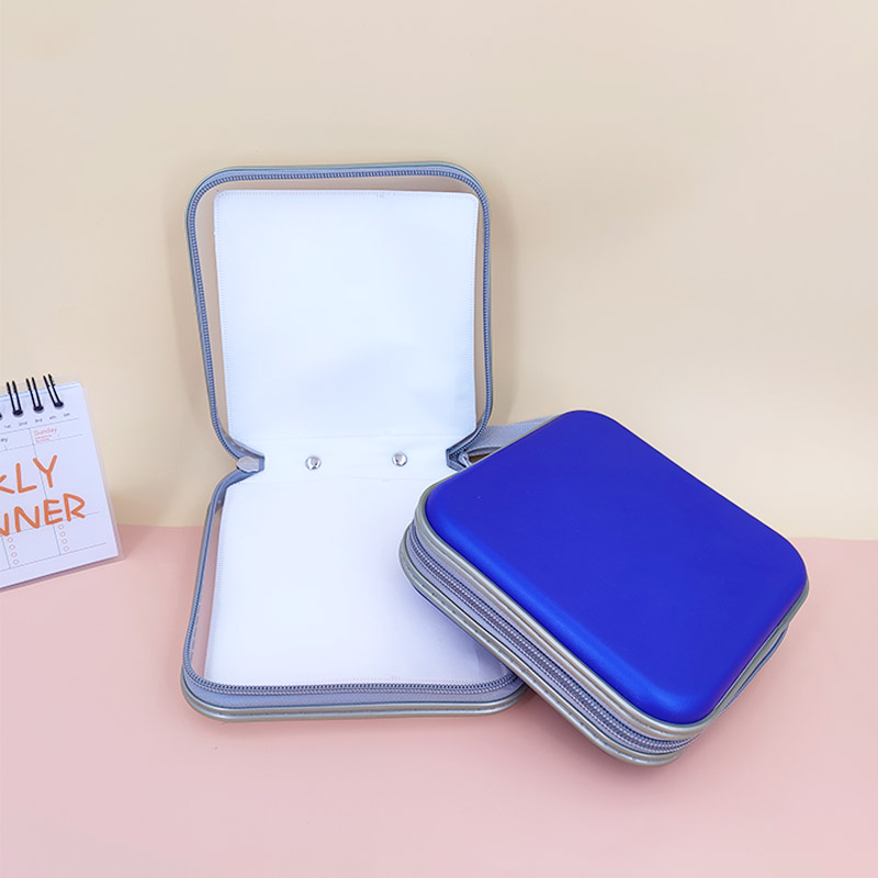 40pcs Portable Disc CD DVD Wallet Storage Organizer Case Boxes Holder CD Sleeve Hard Bag Album Box Cases with Zipper