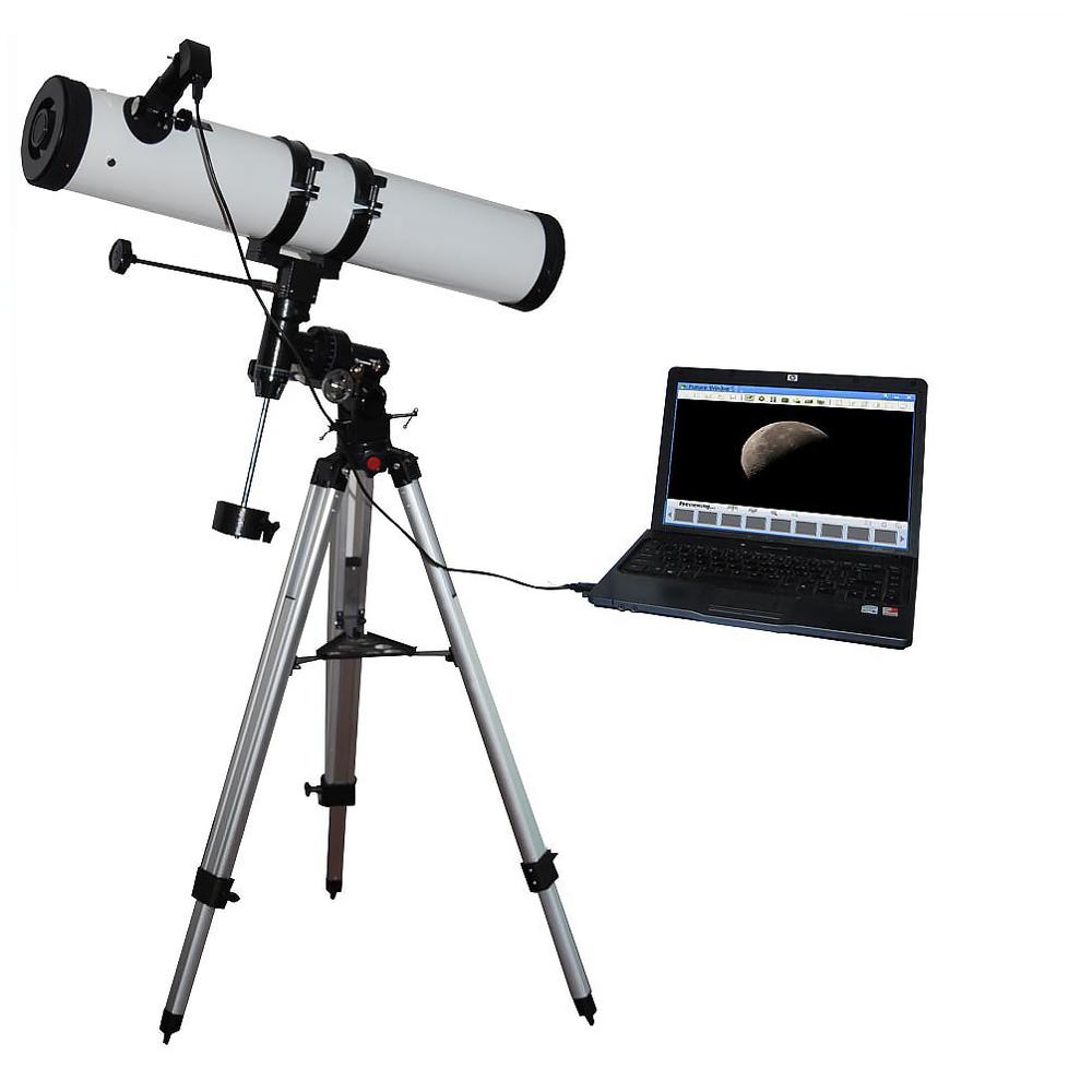 Jumelles électroniques 0.35MP, objectif de caméra numérique, Port USB et capteur d'image pour la photographie astronomique 0.96 et 1.25 pouces