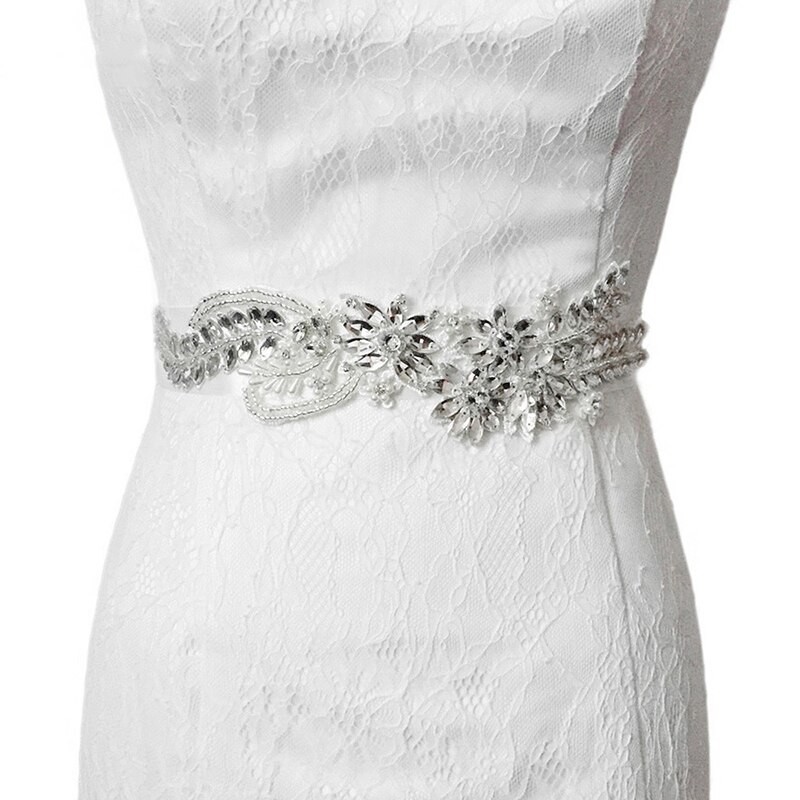 Di alta Qualità di Cristallo Cinture Da Sposa in Raso con Strass Cintura Abito Da Sposa con perla nozze Accessori nuziale nastro fascia Cintura