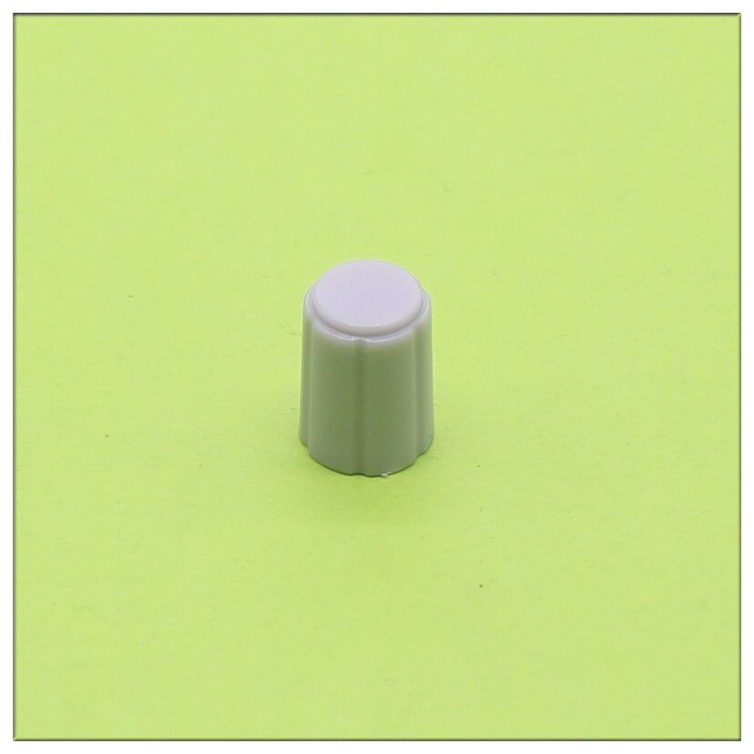 10 Stuks 11.5*15Mm D-Type Half As Plastic Knop Codeerschakelaar Knop Geen Schaal Knop Cap plastic Knop Cover: Grijs