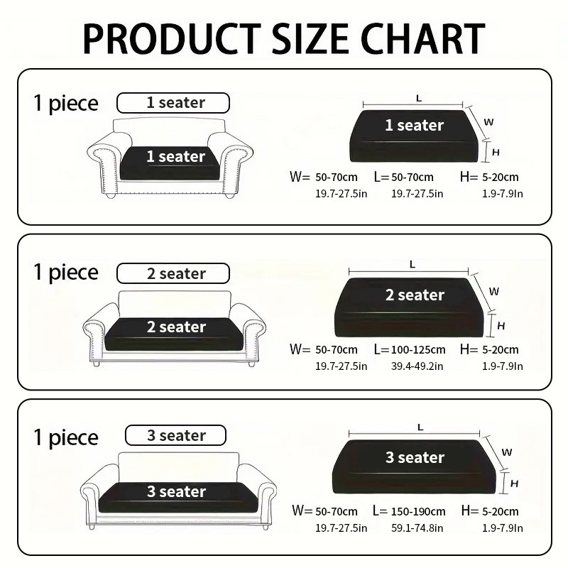 Elastic Sofa Cover Luxury Adjustable Elastic Couch Cover for Living Room Sofa Seat Cover 1 2 3 4 seat l shaped full set