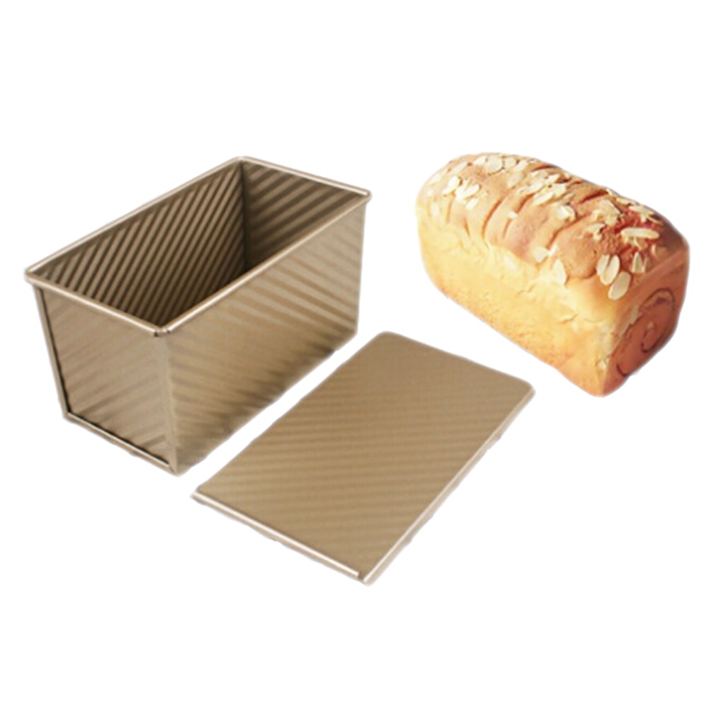 Loaf Pan Met Deksel Non-stick Bakvormen Carbon Staal Brood Toast Mold Met Cover Brood Bakken Pan Keuken bakvormen