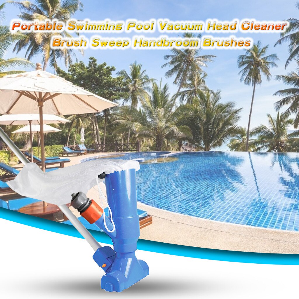 Pool Cleaning Kit Pool Vacuum Spary Jet Cleaner Heads Maintenance Tools Cleaning Net For Swimming Pool Spa Pond Fountain #t2g