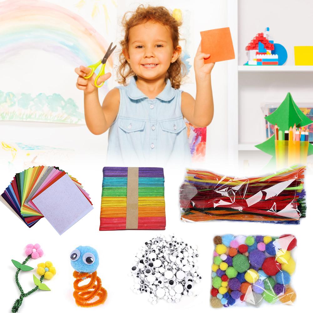 Felt Material Package DIY Set Handmade Reusable Art Craft Kits For Adults Childrens Creativity Inspiration