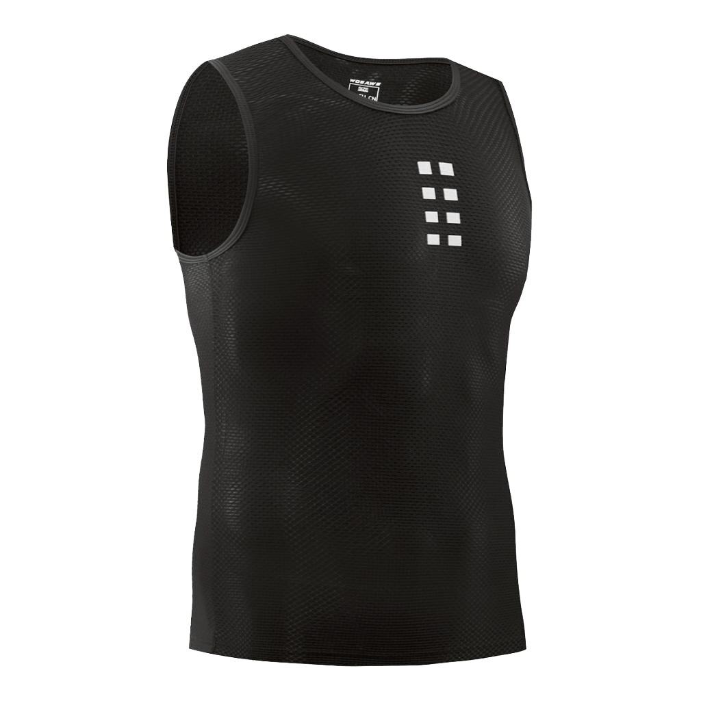 Heren Fietsen Vest Zomer Sport Top Base-Layer Ondershirt Shirt Voor Gym